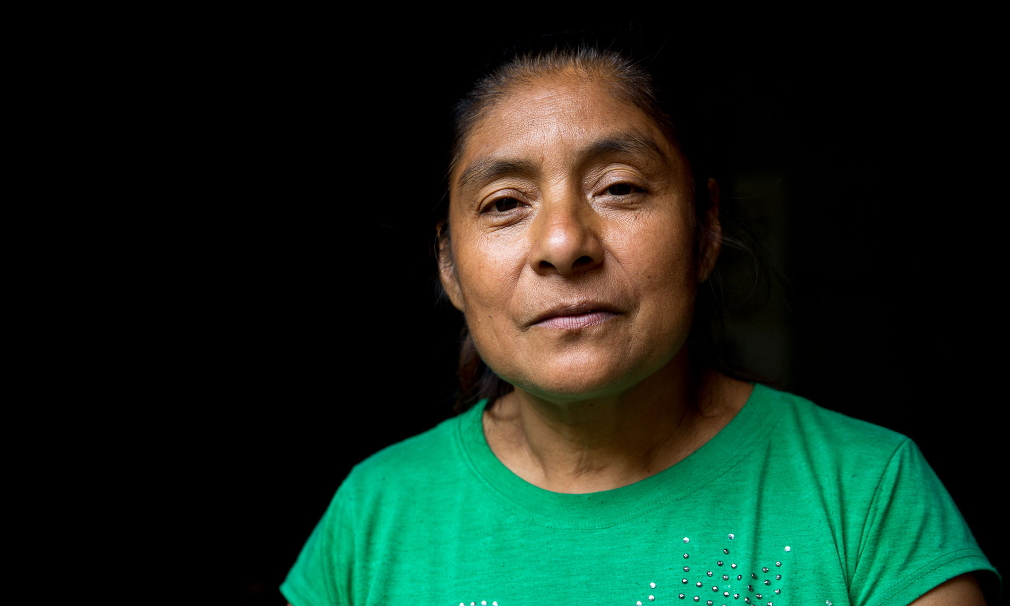 Herlinda Martinez has five children including three daughters living in the United States, but she doesn’t know where exactly. They sent money when they first went north but they don’t anymore. Mexican immigrants in the U.S. often have immediate family living with them, which can require the bulk of their income. They then send whatever they can spare to relatives in Mexico. (Photo by Courtney Pedroza/Cronkite Borderlands Initiative)