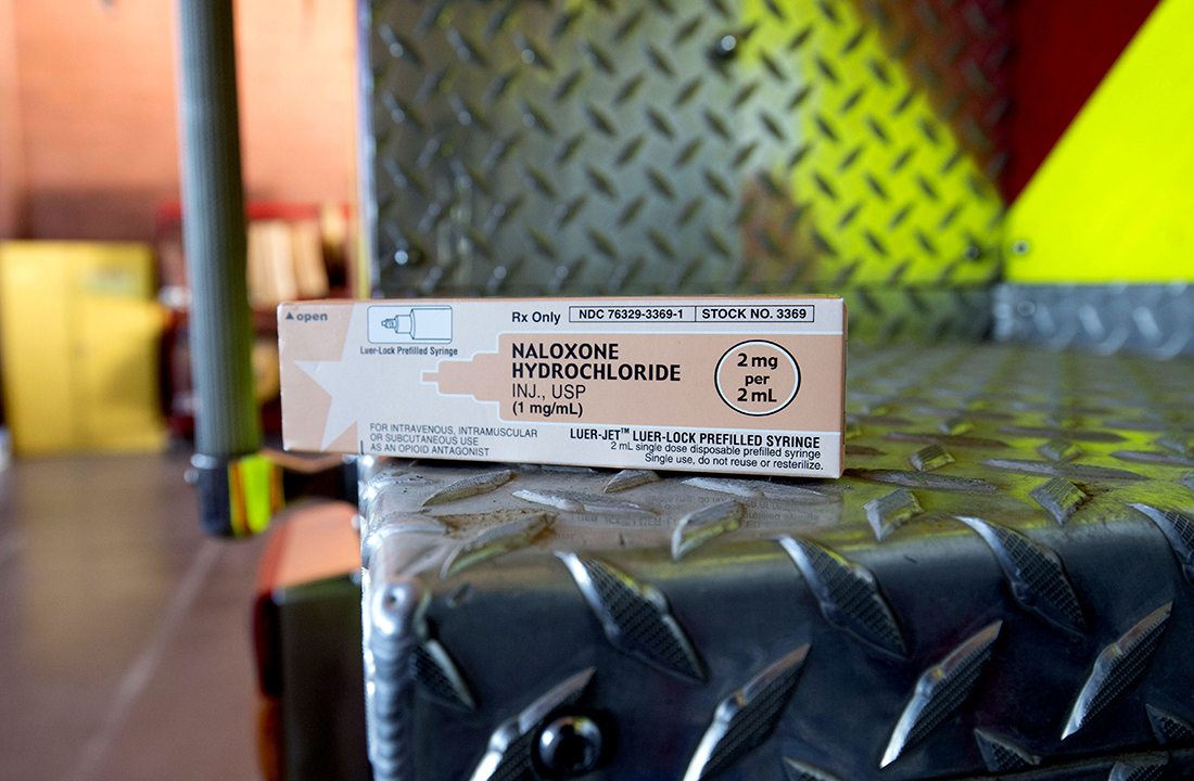 In May, Arizona Gov. Doug Ducey signed a bill into law that allows pharmacists to dispense naloxone, an anti-overdose medication, without a prescription to anyone who can help the person overdosing. Before House Bill 2355, only first responders and medical providers could administer it. (Photo by Ryan Dent/Cronkite News)