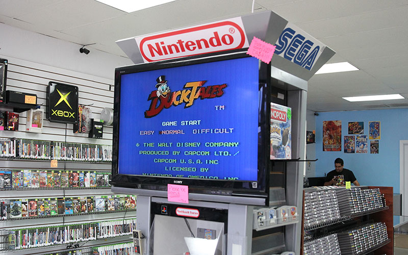 old school game store