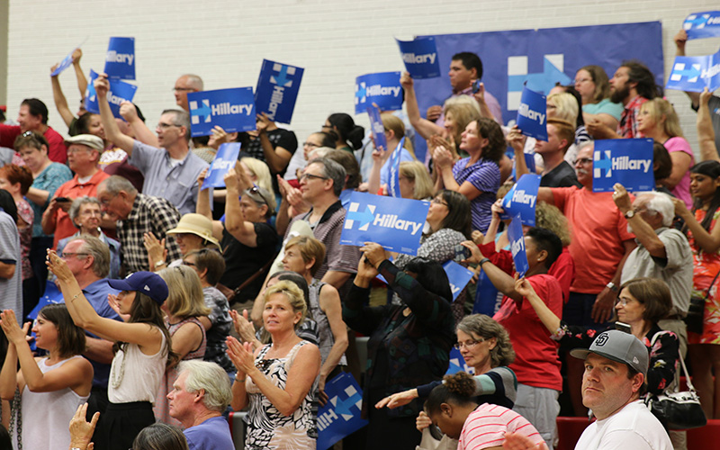 Bill Clinton fires up crowd for Hillary at Phoenix Central High School - News - Arizona PBS