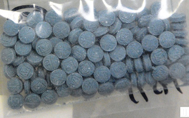 Pills laced with fentanyl and heroin. Overdose deaths in Pima County involving fentanyl also typically involved another drug. (Photo courtesy of U.S. Drug Enforcement Administration)