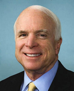 John McCain (Photo courtesy of United States Congress)