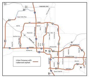 Rubberized highways, roofing cool urban heat islands in Arizona ...