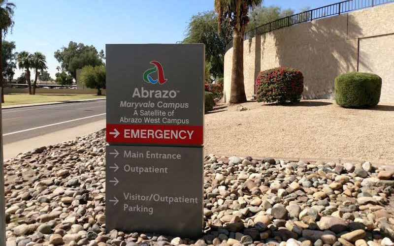 Maryvale hospital sign