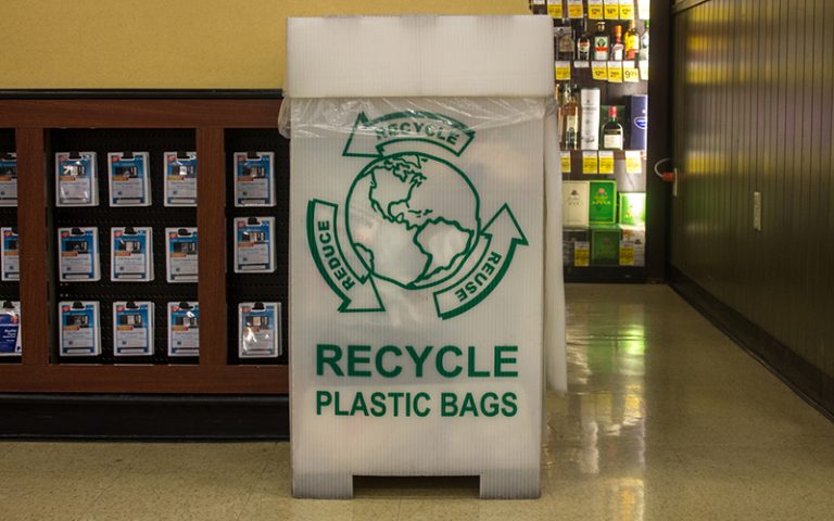 Plastic Bag Recycling Container Iucn Water 1653