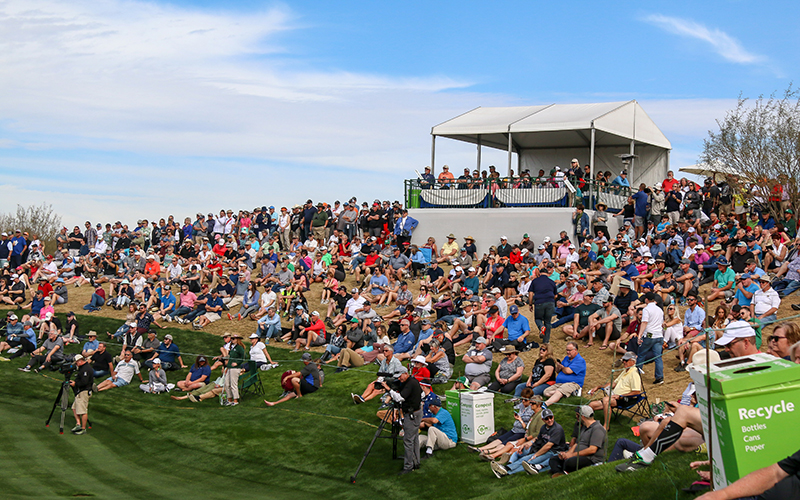 Some of the best photos from the Waste Management Phoenix Open