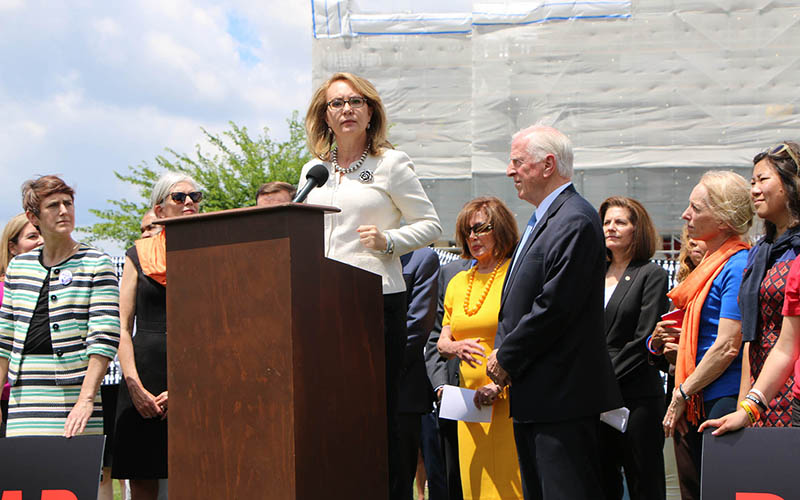 Giffords back on Capitol Hill to push for vote on background-check bill -  Cronkite News