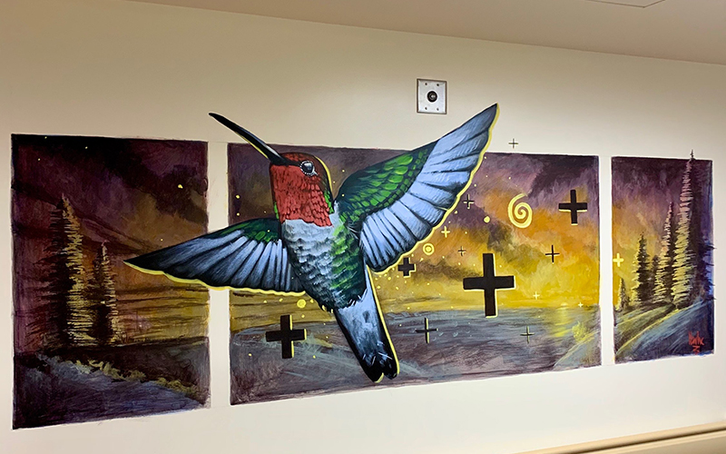 Arizona behavioral health unit unveils murals to help mental health
