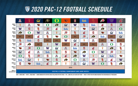 Pac-12 releases footbal schedule. ASU opens at Arizona.