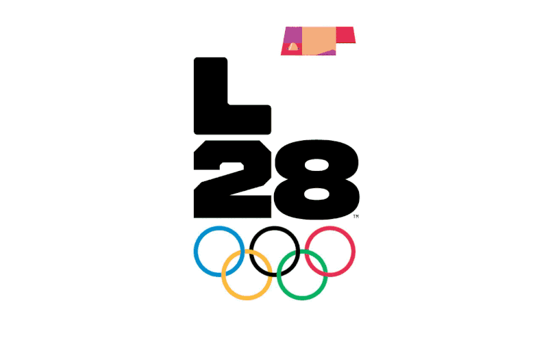 LA28 2028 Summer Olympic and Paralympic animated logo