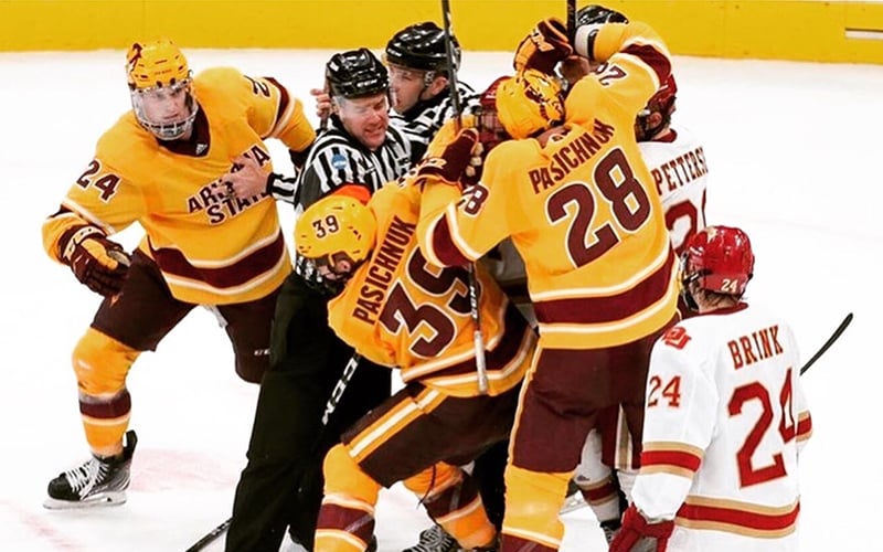 ASU Hockey: After a dream season, Sun Devils focusing on themselves rather  than expectations - Cronkite Sports