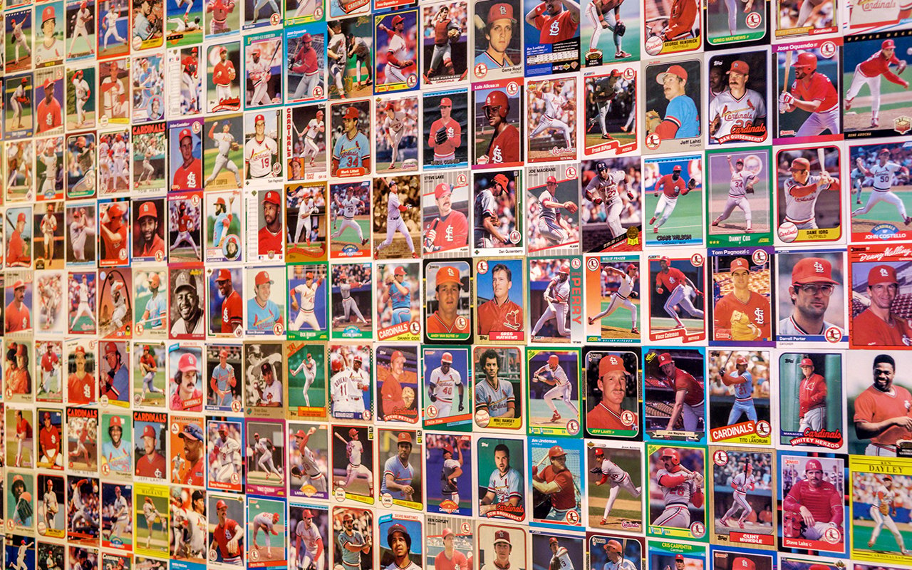 While many businesses have struggled, the sports trading card trading market has boomed during the COVID-19 pandemic. (Photo by Jeffrey Greenberg/Universal Images Group via Getty Images)
