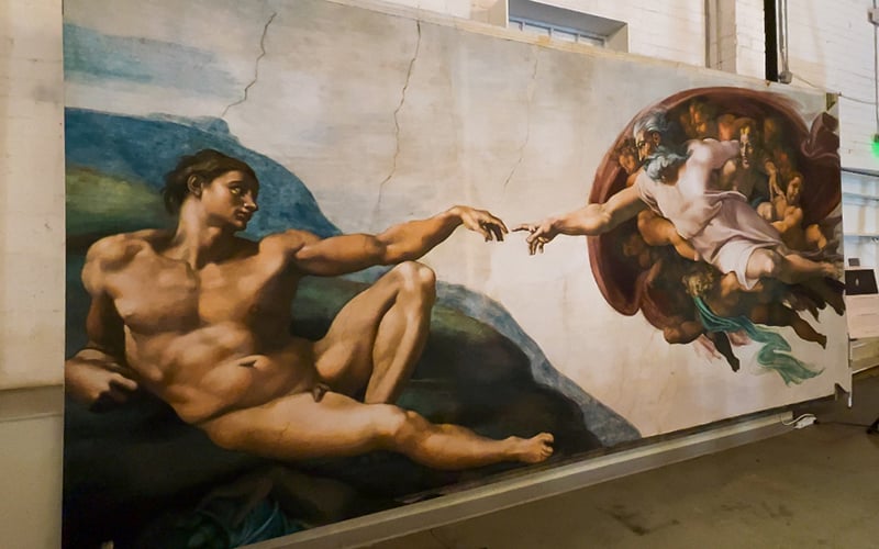 Sistine Chapel Art Exhibit Opens In Phoenix