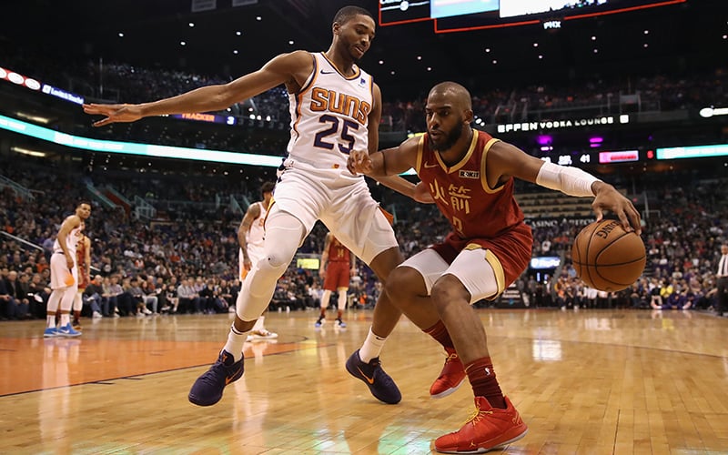 Inside The NBA's Latest Gear Trend: Chris Paul Sends Mikal Bridges