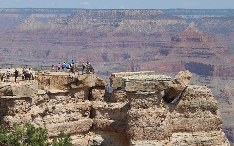 Grand Canyon businesses struggle with fewer tourists, employees