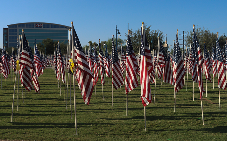 Tempe Healing Field 9/11 Memorial Opens