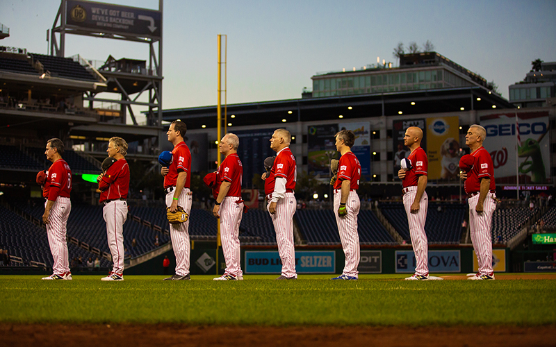 Lawmakers suit up for annual Congressional Baseball Game - POLITICO