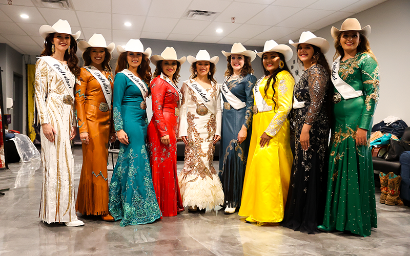 Crowns and cowgirls Horsemanship part of Miss Rodeo event
