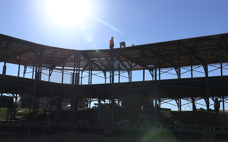 Construction underway as Phoenix Open prepares for full capacity