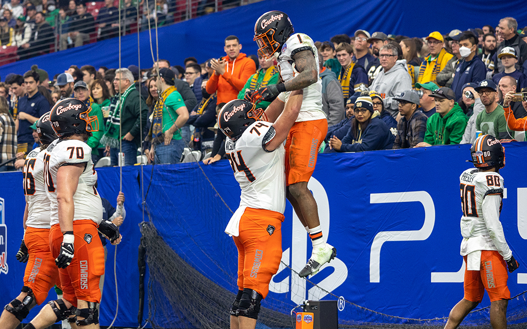 Rattay helps guide Sanders, Oklahoma State to Fiesta Bowl victory