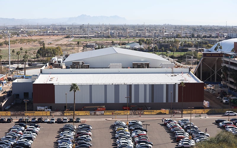 How ASU moved ahead of schedule in its new arena with the Coyotes