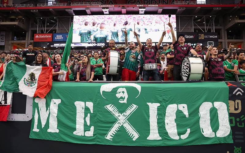 México pierde por primera vez en Arizona en 15 años, 3-0 ante Uruguay