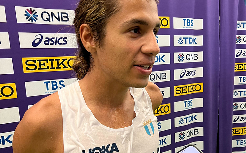 ‘We Showed Them What We’re About’: NAU’s Grijalva, Nur Compete in Track World Championships