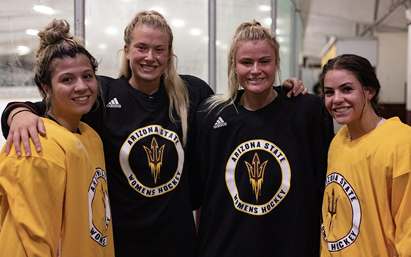 ASU Women's Hockey: Sun Devils fall 4-2 in penalty-filled affair - Cronkite  Sports