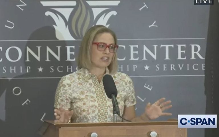 Sinema Defends Filibuster At McConnell Event, Raising Democratic Ire ...