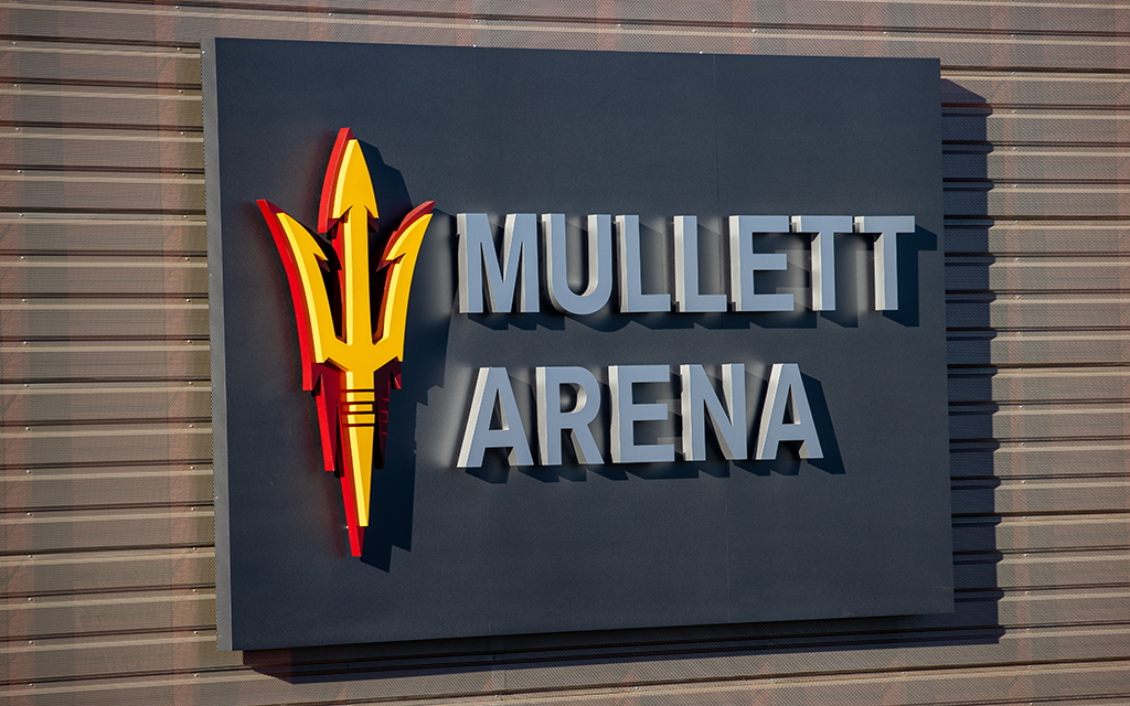 ASU men’s ice hockey breaks in Mullett Arena for 2022-23 season home opener