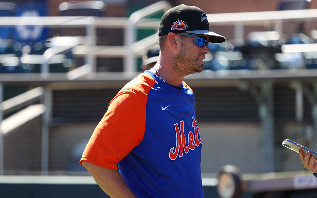 Peoria Javelinas manager Reid Brignac always had a knack for coaching during his playing days and found the perfect opportunity with the New York Mets after retiring in 2018. (Photo by Austin Ford/Cronkite News)