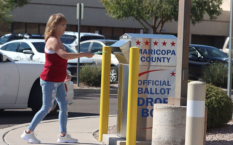 Voters Testify To Fear At Ballot Drop Boxes Urge Judge To Halt Monitors Cronkite News 