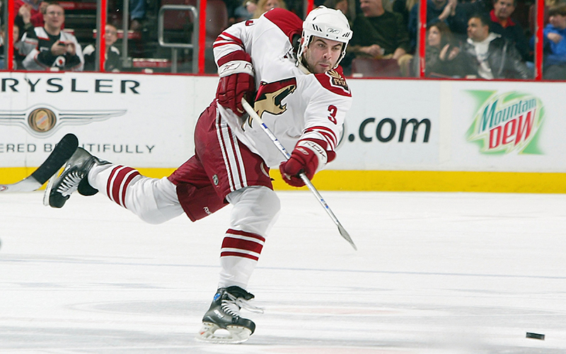 Keith Yandle had a long and accomplished career with the Coyotes before he was traded to the New York Rangers in 2015. (Photo by Jim McIsaac/Getty Images)