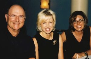 Harvey Shank, left, Cathy Kleeman and Heidi Coupland pose for a picture. Kleeman worked with Shank and the Suns for eight years as a vice president of marketing. (Photo courtesy of Harvey Shank)