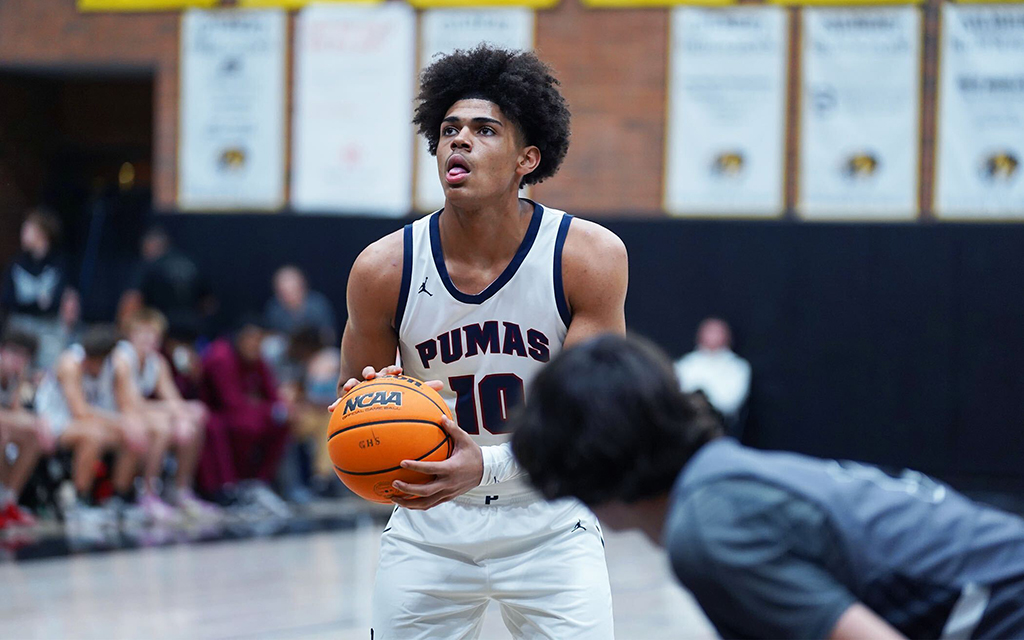 University of Colorado commit Cody Williams has helped lead Perry High to an 11-0 start as the No. 21 ranked player in the 2023 class. (Photo by Adrian Chandler/Cronkite News)