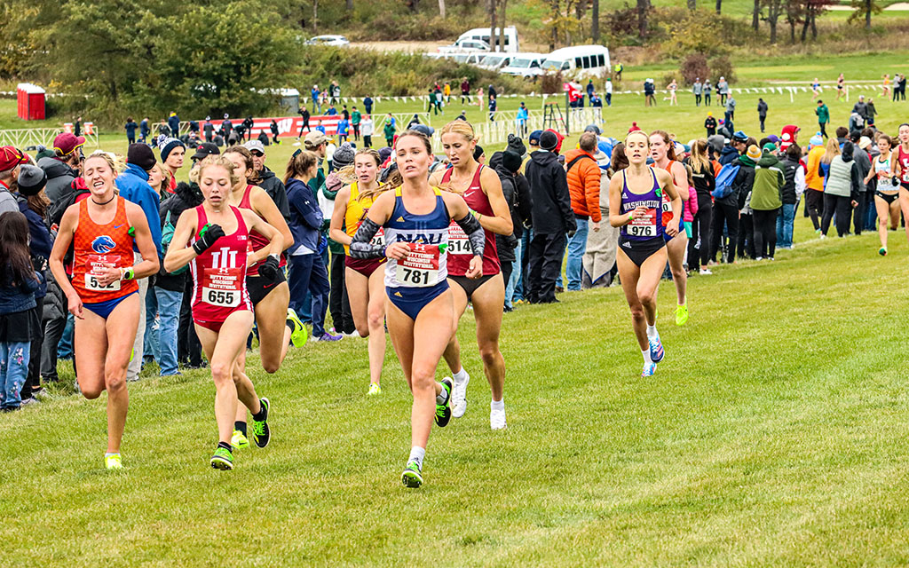 A University of Indiana study found that young “unidirectional athletes,” such as swimmers and runners, have a higher risk of bone-related injuries than those who pursue multidirectional sports, like football and basketball. (File photo courtesy of Northern Arizona Athletics)
