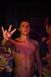 One of the top backstrokers on the team, Jack Wadsworth has eight top-five finishes in multiple events during the 2022-23 ASU men's swimming and diving season. (Photo courtesy of Sun Devil Athletics)