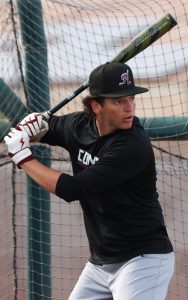 Roch Cholowsky is the top-ranked high school baseball player in Arizona, and he's prepared to build on his 2022 batting average of .357 this season. (Photo by Haley Smilow/Cronkite News)