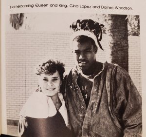 Darren Woodson was named Maryvale's homecoming prom king in 1987. (Photo by Robert Crompton/Cronkite News)