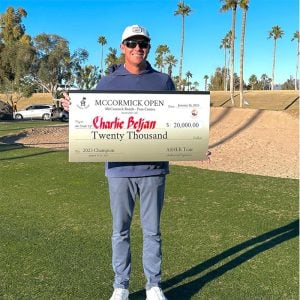 Charlie Beljan enters Monday's WM Phoenix Open qualifier after winning the McCormick Open last week in Scottsdale. (Photo courtesy of The Asher Tour)