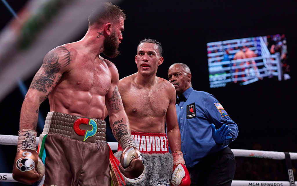 David Benavidez Wins In Grudge Match Vs. Caleb Plant In Headliner