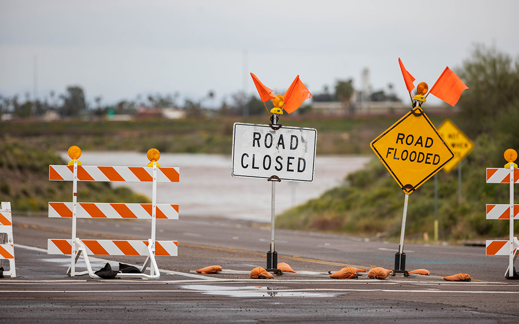Phoenix area flooding, road closures prompted by SRP water releases