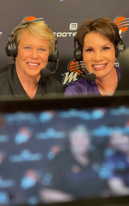 Cindy Brunson, formerly of ESPN, works as the play-by-play voice for the Phoenix Mercury. (Photo courtesy of Cindy Brunson)