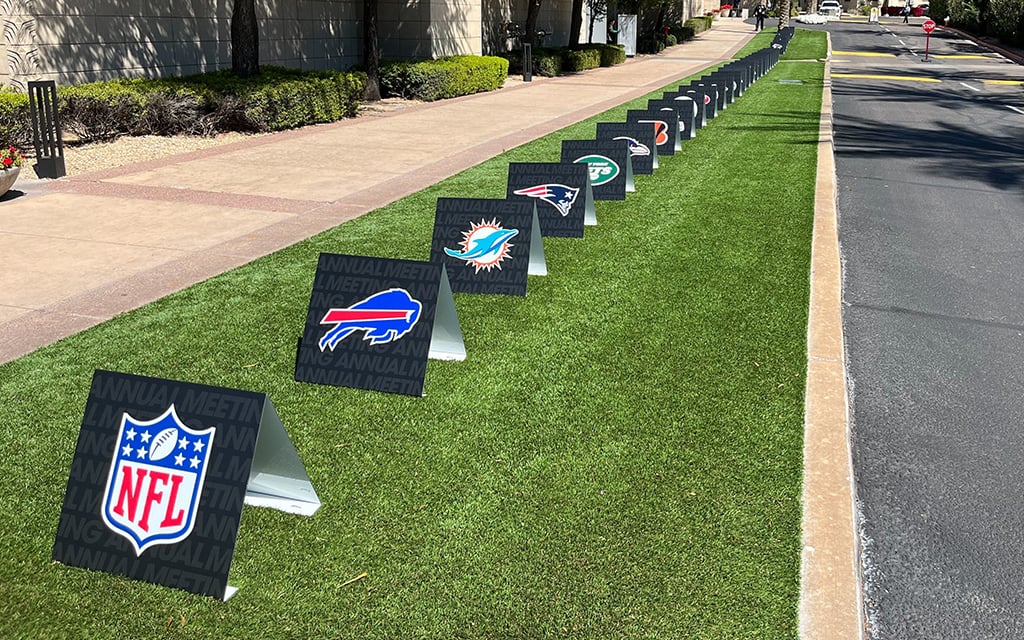 The NFL owners are holding their annual meetings this week in Phoenix to discuss a number of items on the agenda dealing with "competitive equity" and "player safety." (Photo by Aidan Richmond/Cronkite News)