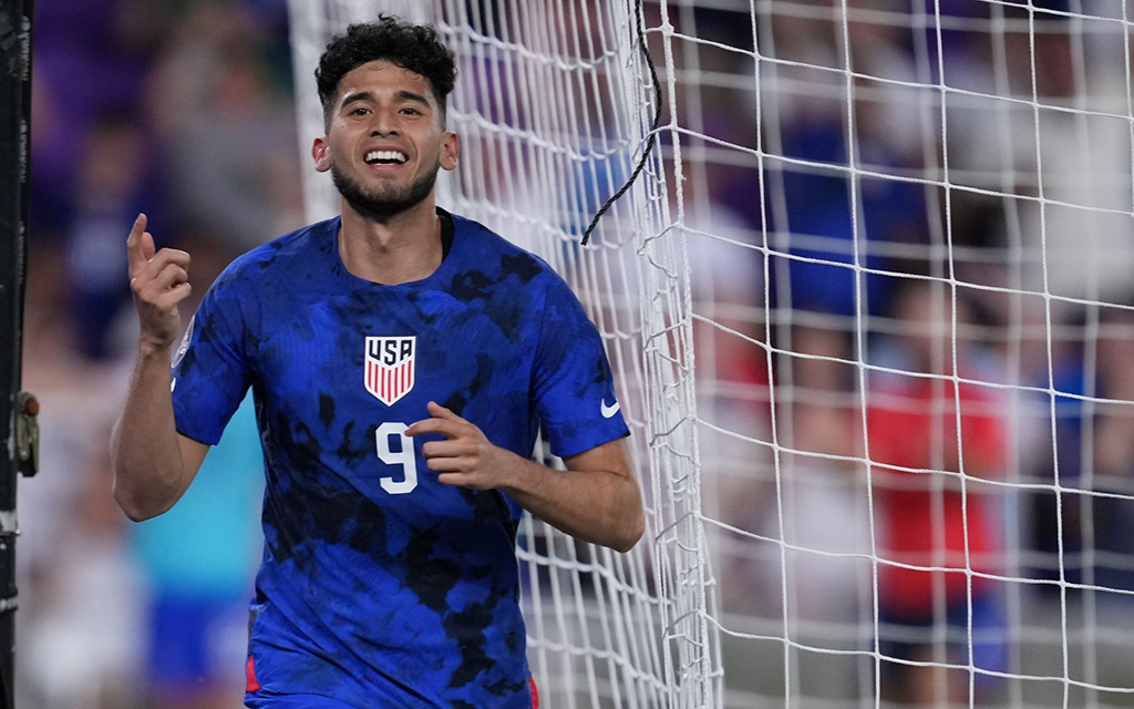Jesus Ferreira was one of 10 USMNT players on the current roster to compete in the 2022 World Cup. (Photo courtesy of US Soccer)