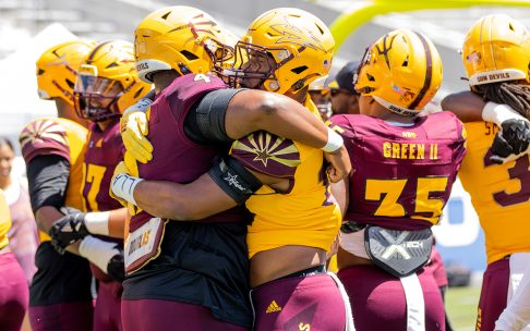 ASU spring game gives fans first glimpse at Kenny Dillingham, new-look ...