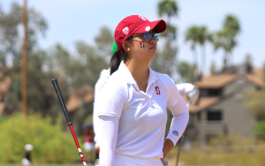 Rose Zhang’s strong performance in the Pac-12 Women’s Golf Championship comes only two weeks after participating in the Augusta National Women’s Amateur tournament at Augusta National Golf Club in Georgia. (Photo by Dylan Nichols/Cronkite News)
