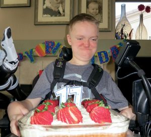 Ryan Cottor, for whom Ryan House was named, celebrates his 17th birthday. (Photo courtesy of Holly Cottor)