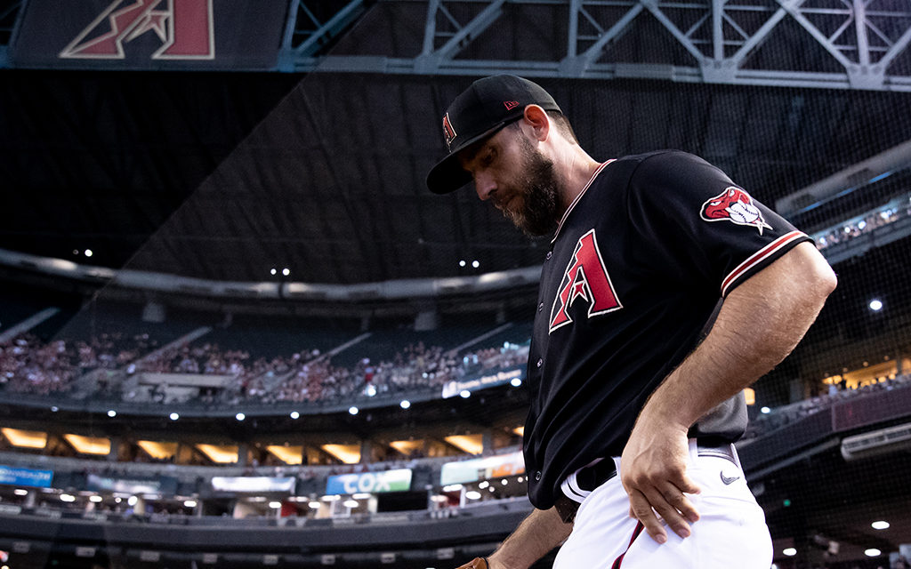 Pitcher Madison Bumgarner was designated for assignment by the Arizona Diamondbacks after posting a 10.26 ERA this season. (Photo by Zac BonDurant/Icon Sportswire via Getty Images)