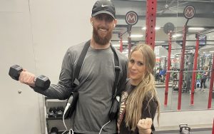 Jake Borup, here with his wife, Shea, is focused on getting stronger and healthier so he can be added to a heart transplant list. (Photo courtesy of Jake Borup)